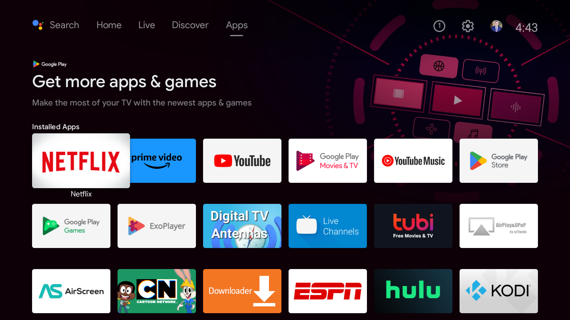 SkyStream Max Streaming Media Player