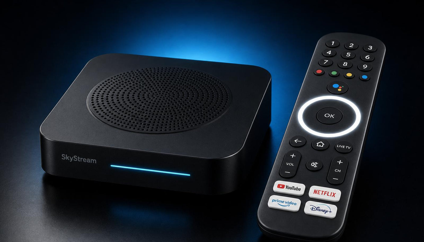 SkyStream GX1 Google TV Streaming Media Player